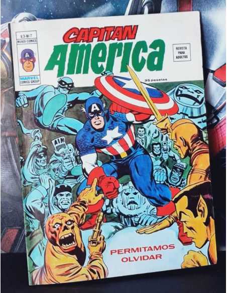 EXCELENTE ESTADO CAPITAN AMERICA 7 VOL III MUNDI COMICS VERTICE