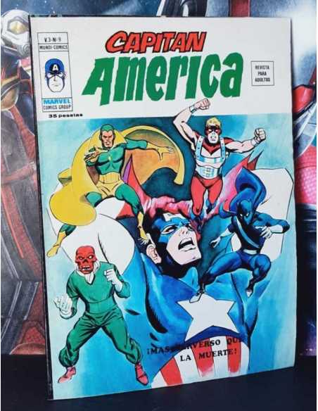 EXCELENTE ESTADO CAPITAN AMERICA 9 VOL III MUNDI COMICS VERTICE