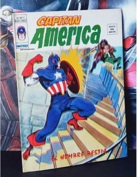 CASI EXCELENTE ESTADO CAPITAN AMERICA 11 VOL III MUNDI COMICS VERTICE
