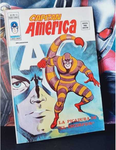 EXCELENTE ESTADO CAPITAN AMERICA 12 VOL III MUNDI COMICS VERTICE