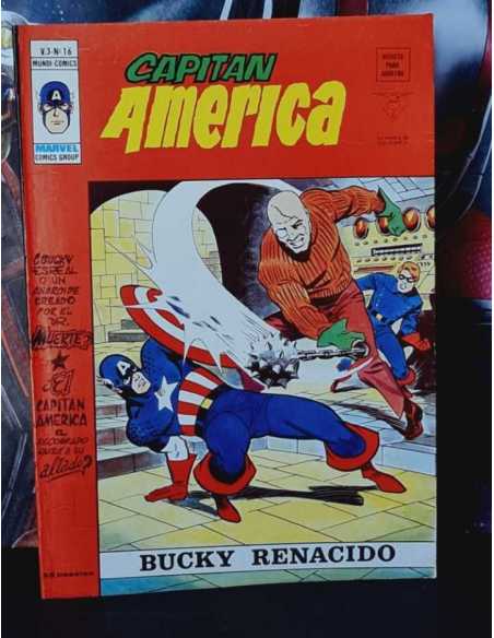 CASI EXCELENTE ESTADO CAPITAN AMERICA 16 VOL III MUNDI COMICS VERTICE