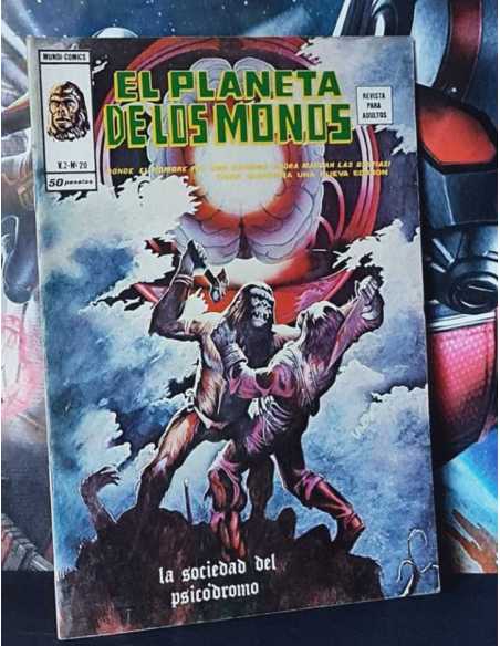 EXCELENTE ESTADO EL PLANETA DE LOS SIMIOS 20 VOL II COMICS EDICIONES VERTICE