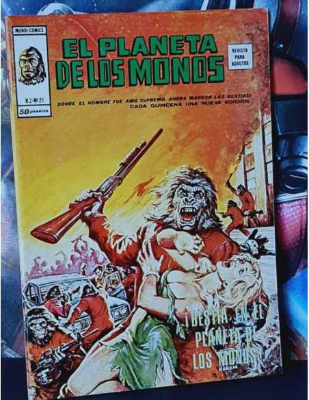 MUY BUEN ESTADO EL PLANETA DE LOS SIMIOS 21 VOL II COMICS EDICIONES VERTICE