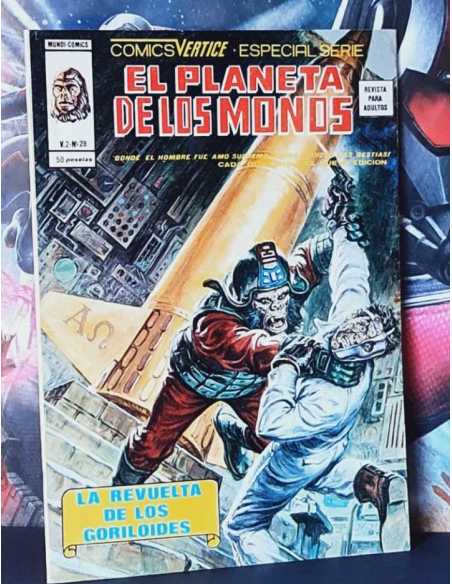 EXCELENTE ESTADO EL PLANETA DE LOS SIMIOS 28 VOL II COMICS EDICIONES VERTICE