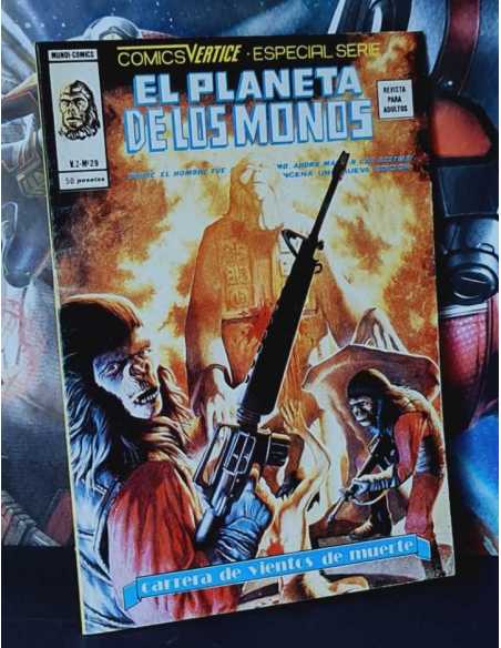 CASI EXCELENTE ESTADO EL PLANETA DE LOS SIMIOS 29 VOL II COMICS EDICIONES VERTICE