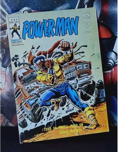 CASI EXCELENTE ESTADO POWER-MAN 16 MUNDI COMICS POWERMAN EDICIONES COMICS VERTICE
