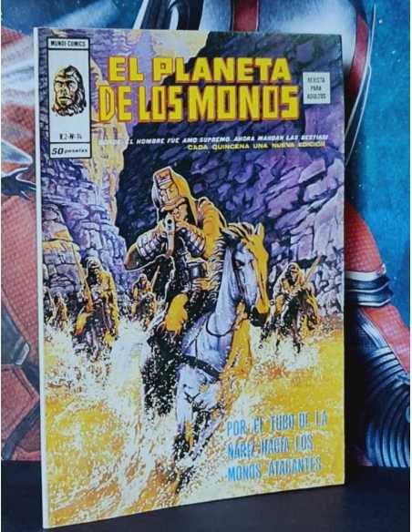 CASI EXCELENTE ESTADO EL PLANETA DE LOS SIMIOS 14 VOL II COMICS EDICIONES VERTICE