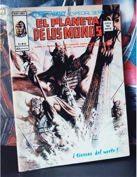 EXCELENTE ESTADO EL PLANETA DE LOS SIMIOS 26 VOL II COMICS EDICIONES VERTICE