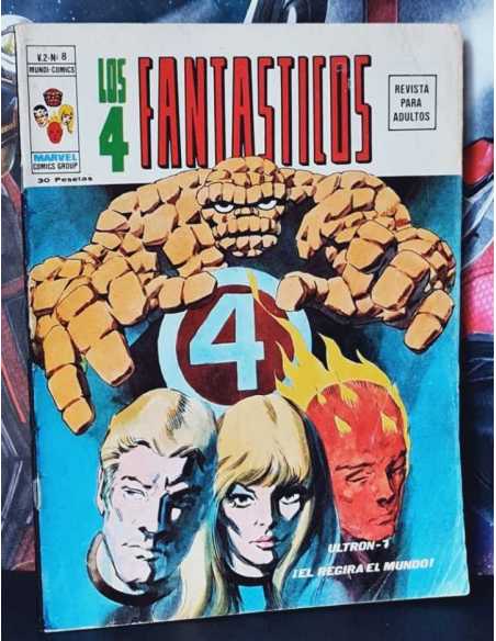 MUY BUEN ESTADO LOS 4 FANTASTICOS 8 VOL II COMICS EDICIONES VERTICE