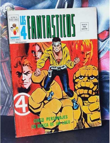 MUY BUEN ESTADO LOS 4 FANTASTICOS 24 VOL II COMICS EDICIONES VERTICE