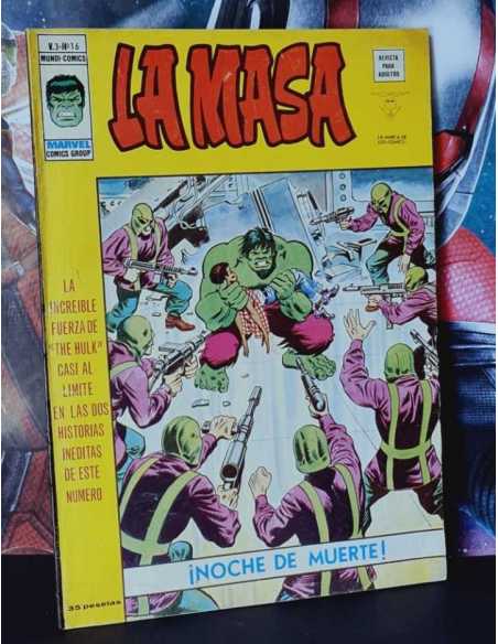 MUY BUEN ESTADO LA MASA 16 VOL III COMICS EDICIONES VERTICE