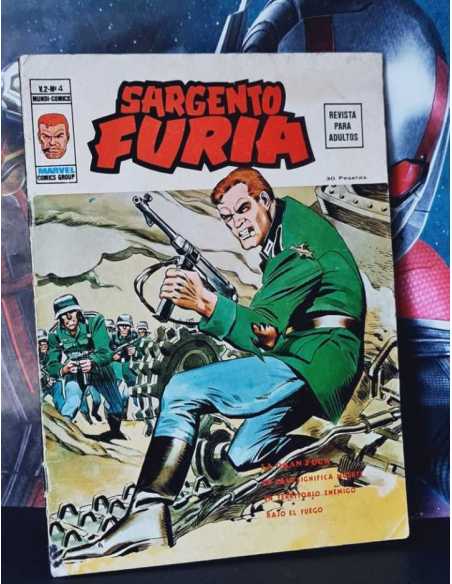 MUY BUEN ESTADO SARGENTO FURIA 4 VOL II COMICS EDICIONES VERTICE