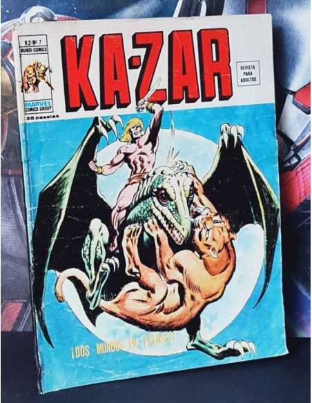 KA-ZAR 7 VOL II KAZAR MARVEL GRAPA MUNDI COMICS EDICIONES VERTICE