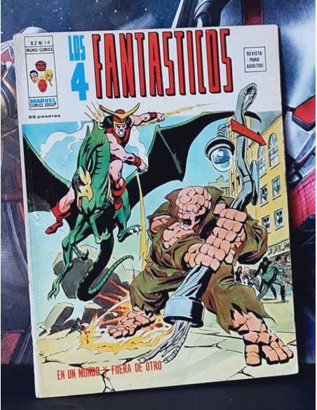 MUY BUEN ESTADO LOS 4 FANTASTICOS 14 VOL II MUNDI COMICS EDICIONES VERTICE