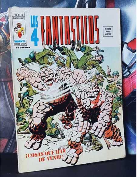 BUEN ESTADO LOS 4 FANTASTICOS 16 VOL II MUNDI COMICS EDICIONES VERTICE