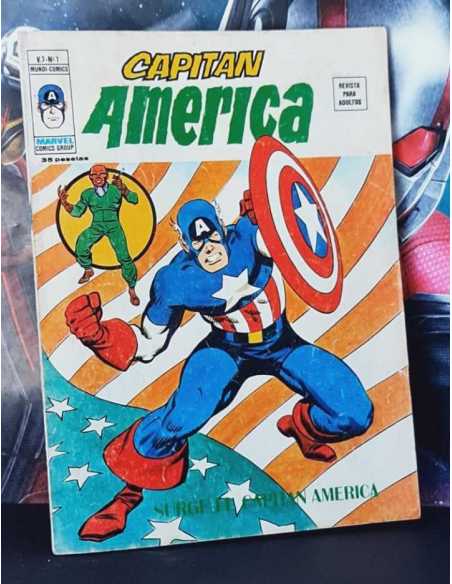 MUY BUEN ESTADO CAPITAN AMERICA 1 VOL III MUNDI COMICS MARVEL EDICIONES VERTICE