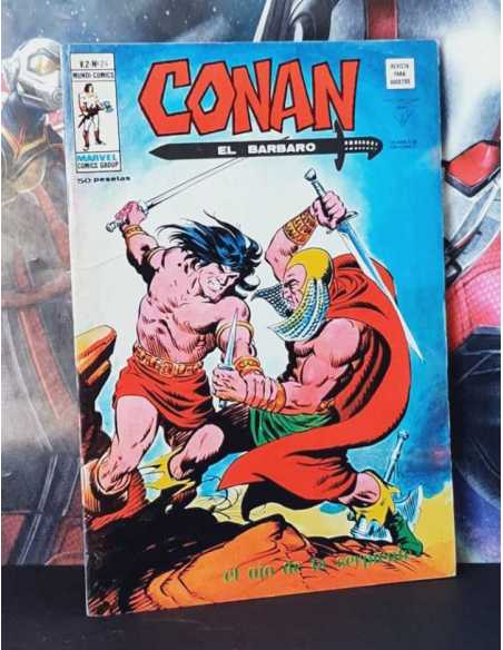 CASI EXCELENTE ESTADO CONAN 24 VOL II MUNDI COMICS MARVEL EDICIONES VERTICE