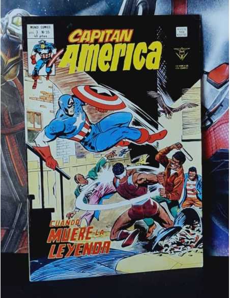 EXCELENTE ESTADO CAPITAN AMERICA 35 VOL III MUNDI COMICS COMICS MARVEL EDICIONES VERTICE