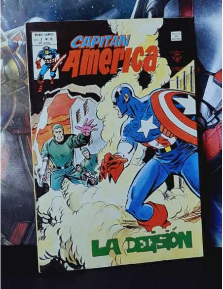 EXCELENTE ESTADO CAPITAN AMERICA 36 VOL III MUNDI COMICS COMICS MARVEL EDICIONES VERTICE