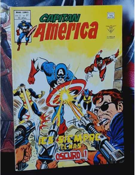 EXCELENTE ESTADO CAPITAN AMERICA 37 VOL III MUNDI COMICS COMICS MARVEL EDICIONES VERTICE