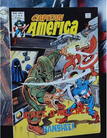 EXCELENTE ESTADO CAPITAN AMERICA 38 VOL III MUNDI COMICS COMICS MARVEL EDICIONES VERTICE