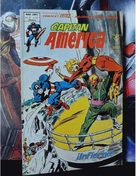 EXCELENTE ESTADO CAPITAN AMERICA 42 VOL III MUNDI COMICS COMICS MARVEL EDICIONES VERTICE