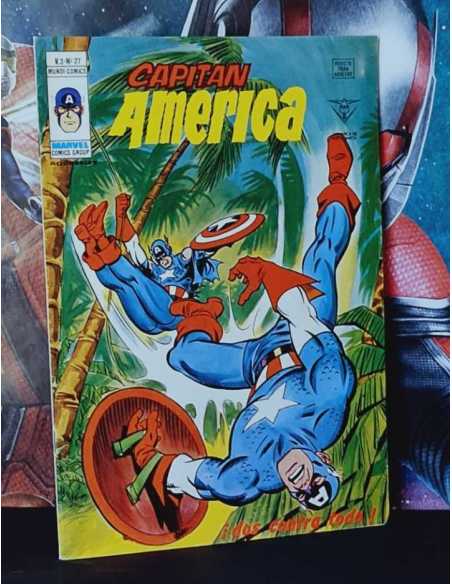 EXCELENTE ESTADO CAPITAN AMERICA 27 VOL III MUNDI COMICS EDICIONES VERTICE