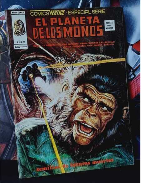EXCELENTE ESTADO EL PLANETA DE LOS SIMIOS 22 VOL II COMICS EDICIONES VERTICE