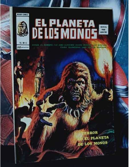 EXCELENTE ESTADO EL PLANETA DE LOS SIMIOS 13 VOL II COMICS EDICIONES VERTICE