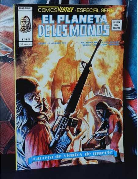 CASI EXCELENTE ESTADO EL PLANETA DE LOS MONOS 29 VOL II COMICS EDICIONES VERTICE