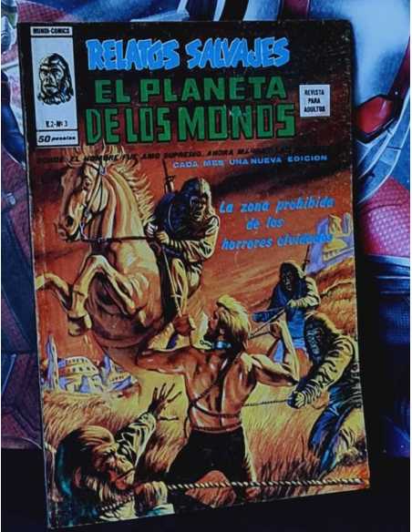 MUY BUEN ESTADO EL PLANETA DE LOS MONOS 3 VOL II COMICS EDICIONES VERTICE