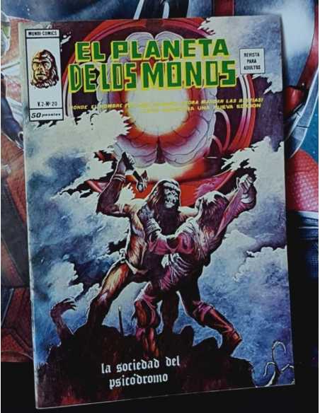 EXCELENTE ESTADO EL PLANETA DE LOS MONOS 20 VOL II COMICS EDICIONES VERTICE