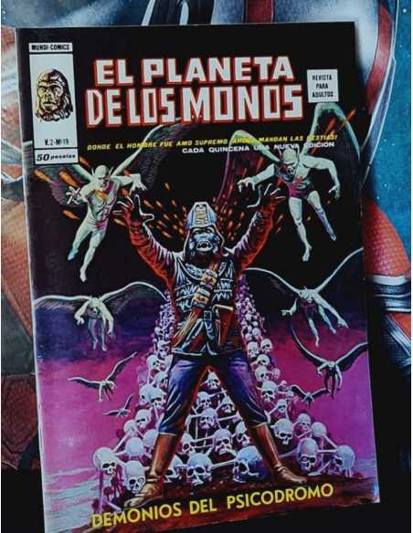 EXCELENTE ESTADO EL PLANETA DE LOS MONOS 19 VOL II COMICS EDICIONES VERTICE