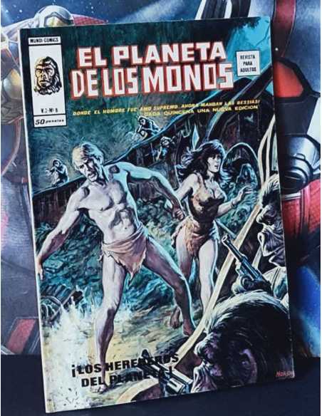 MUY BUEN ESTADO EL PLANETA DE LOS MONOS 8 VOL II MUNDI COMICS EDICIONES VERTICE