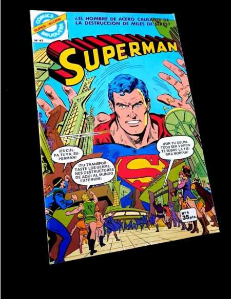 EXCELENTE ESTADO SUPERMAN 4 COMICS BRUGUERA 42