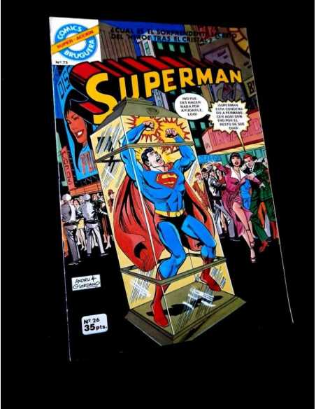 EXCELENTE ESTADO SUPERMAN 26 COMICS BRUGUERA 75