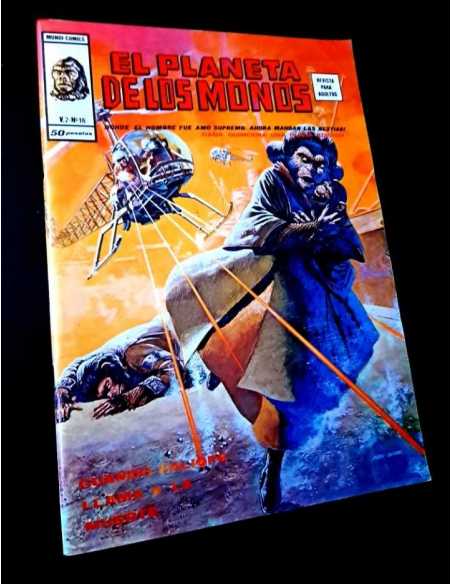 EXCELENTE ESTADO EL PLANETA DE LOS SIMIOS 16 VOL II COMICS EDICIONES VERTICE