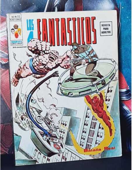 MUY BUEN ESTADO LOS 4 FANTASTICOS 10 VOL II MUNDI COMICS EDICIONES VERTICE