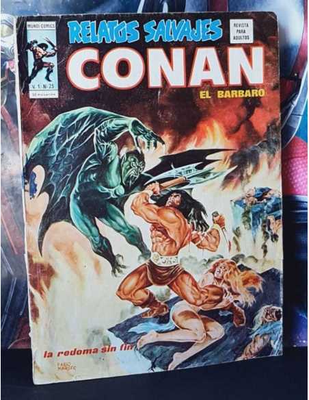 RELATOS SALVAJES 25 CONAN EL BARBARO NORMAL ESTADO MUNDI COMICS EDICIONES VERTICE