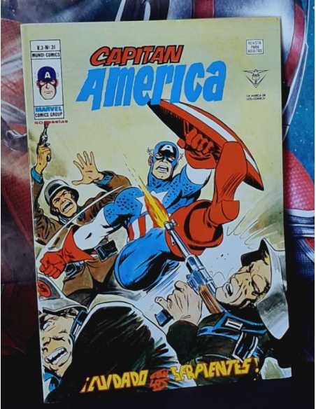CASI EXCELENTE ESTADO CAPITAN AMERICA 31 VOL III MUNDI COMICS EDICIONES VERTICE