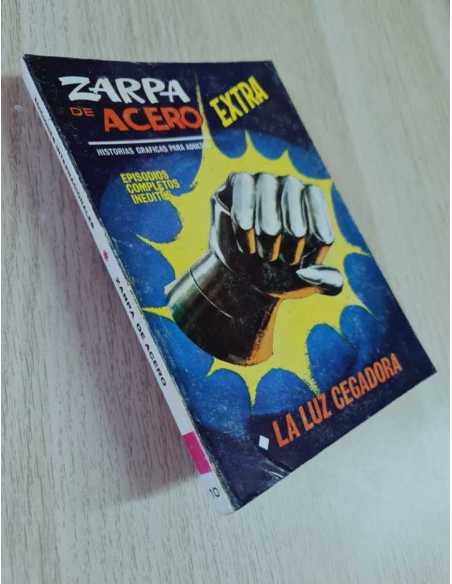 CASI EXCELENTE ESTADO ZARPA DE ACERO 10 TACO VERTICE