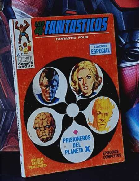 BASTANTE NUEVO LOS 4 FANTASTICOS 4 TACO 25PTS MARVEL EDICIONES VERTICE