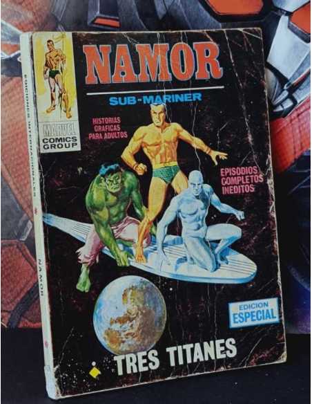 NAMOR 16 TACO NORMAL ESTADO CON USO MARVEL EDICIONES VERTICE