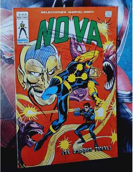 CASI EXCELENTE ESTADO SELECCIONES MARVEL 38 NOVA SELLO VERTICE MUNDI COMICS EDICIONES VERTICE