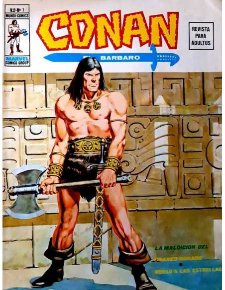 SUELTOS PREGUNTAR MUY BUEN ESTADO CONAN COMPLETA VOL II MUNDI COMICS EDICIONES VERTICE