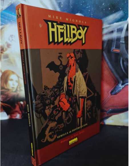 EXCELENTE ESTADO HELLBOY SEMILLA DE DESTRUCCION COMICS NORMA EDITORIAL