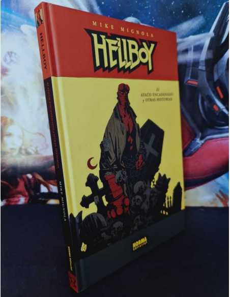 EXCELENTE ESTADO HELLBOY EL ATAUD ENCADENADO Y OTRAS HISTORIAS COMICS NORMA EDITORIAL