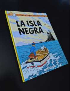 DE KIOSCO TINTIN LA ISLA NEGRA HERGE TAPA DURA...