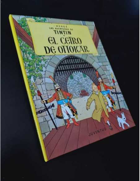 DE KIOSCO TINTIN EL CETRO DE OTTOKAR HERGE TAPA DURA VIGESIMA EDICION 1999 JUVENTUD