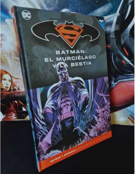 DE KIOSCO BATMAN Y SUPERMAN VOLUMEN 71 EL MURCIÉLAGO Y LA BESTIA NOVELAS GRAFICAS SALVAT ECC DC